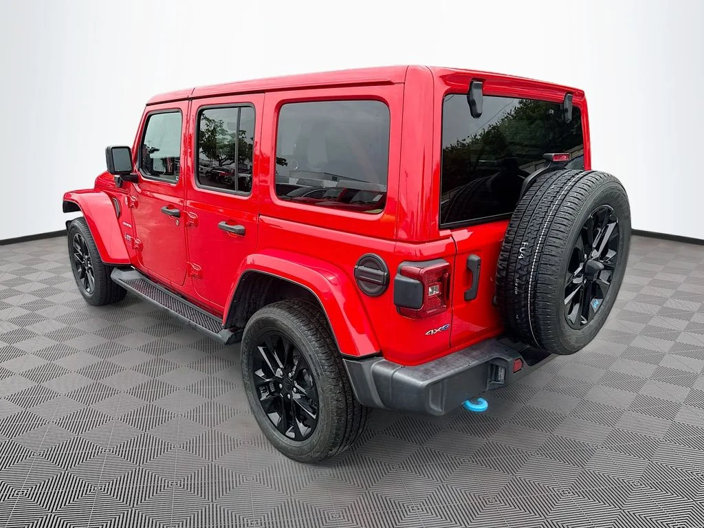 Used 2023 Red Jeep Sahara 4xe image 8