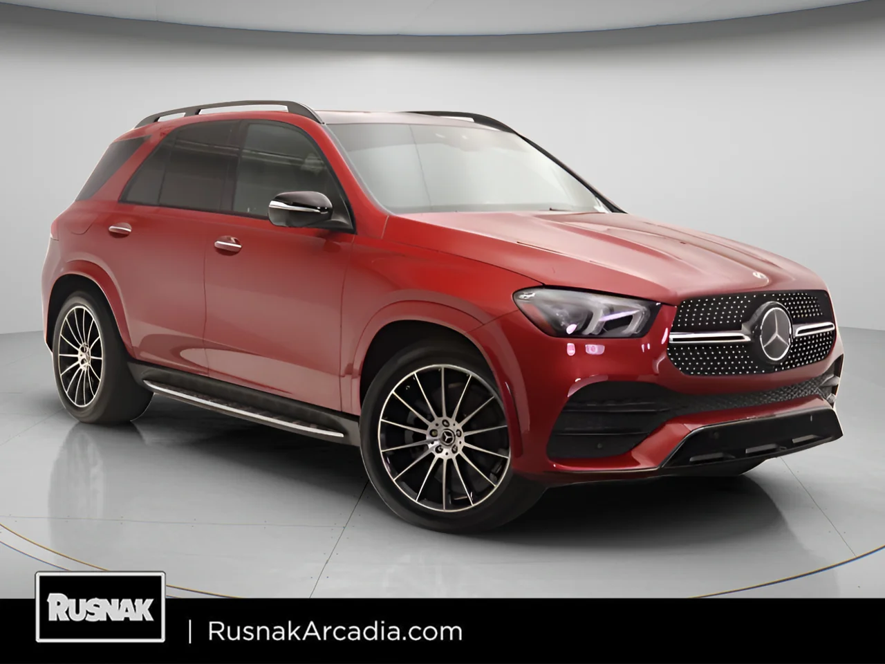 Certified Used 2023 Red Mercedes-Benz 450 4MATIC® AMG® Line Pkg image 1