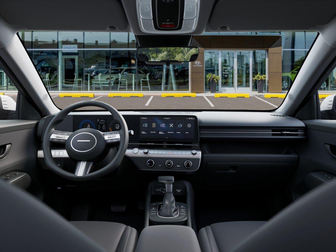 New 2027 Atlas White Hyundai SE AWD image 11