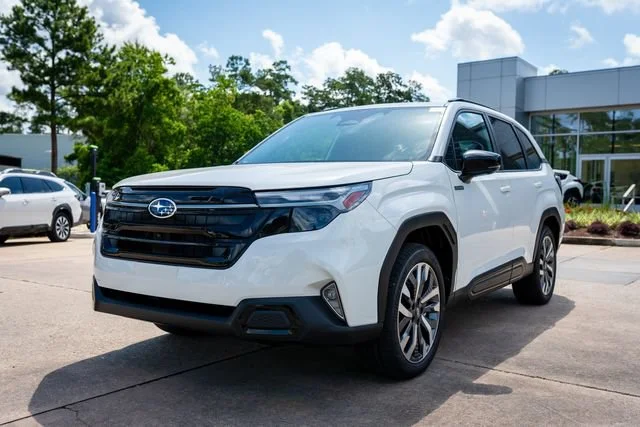 New 2026 Crystal White Pearl Subaru Touring Hybrid image 11