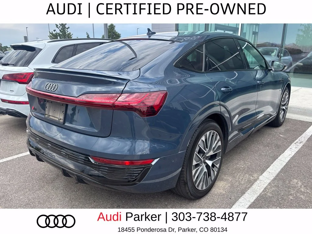 Used 2024 Blue Audi Premium Plus image 4