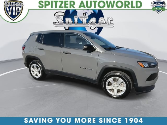 Used 2023 Gray Jeep Sport 4x4 image 2