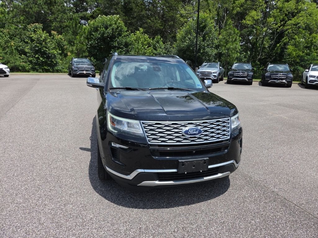 Used 2018 Shadow Black Ford Platinum image 1