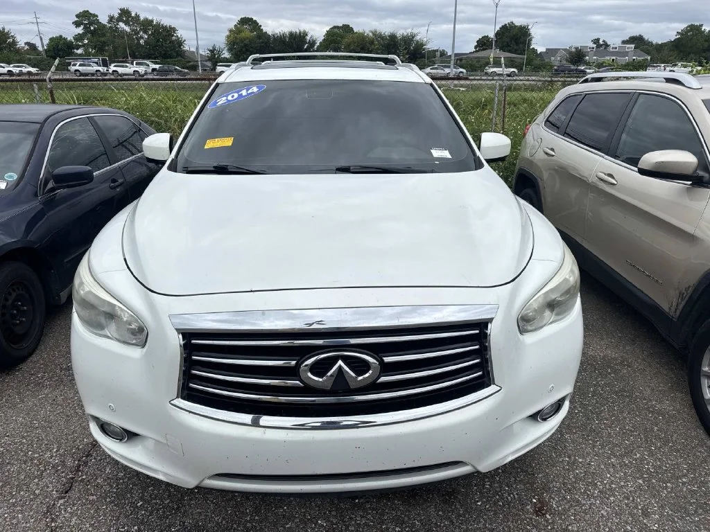 Certified Used 2014 White INFINITI Base image 4