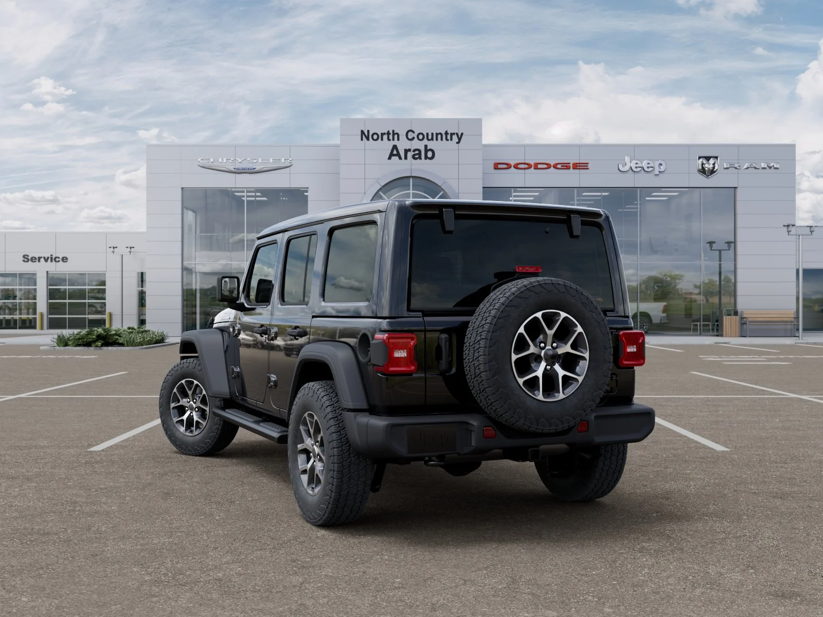 New 2026 Black Clear-Coat Exterior Paint Jeep Sport S image 29