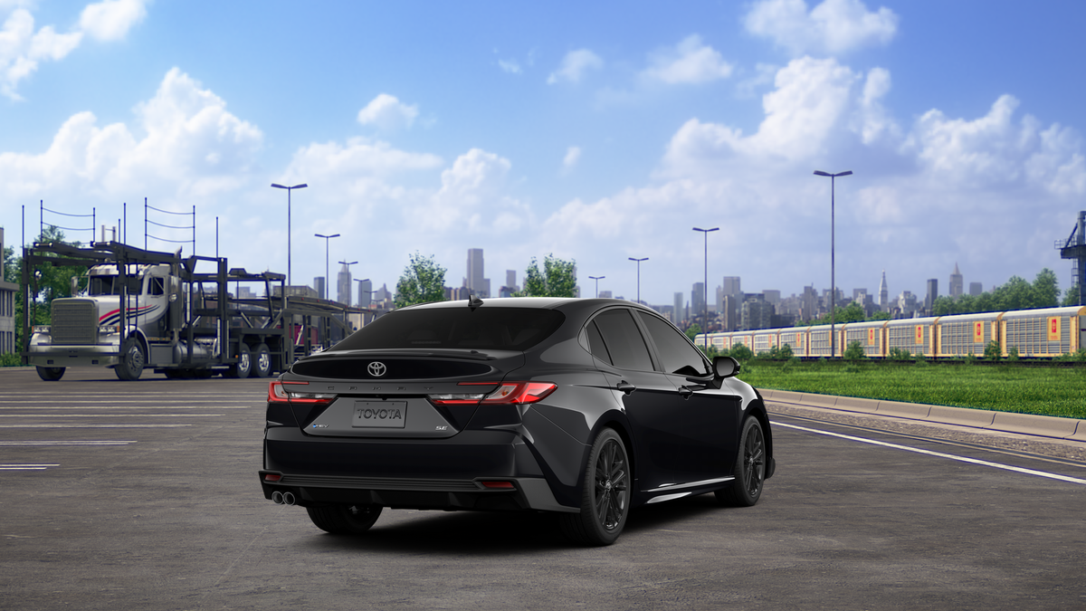 New 2026 Midnight Black Metallic Toyota SE image 9