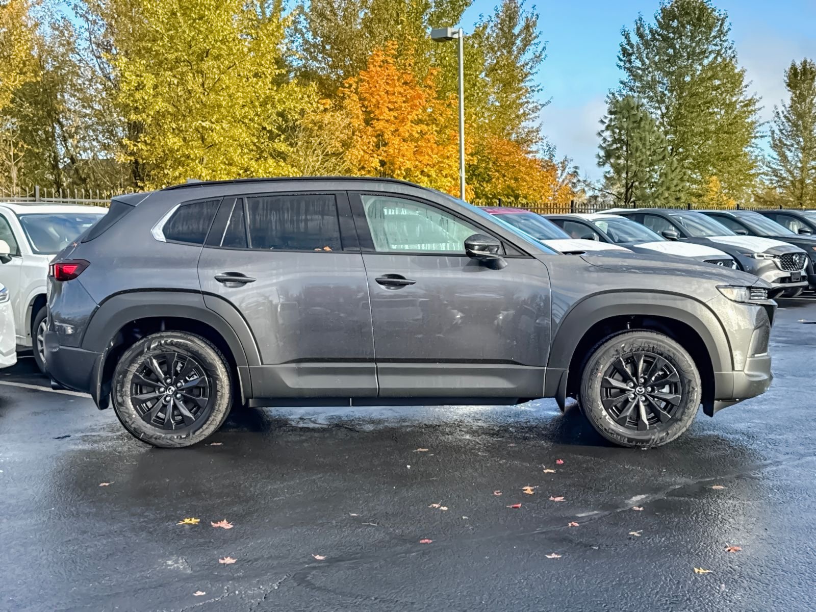 New 2026 Machine Gray Metallic Mazda Premium AWD image 2