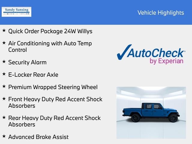 New 2026 Hydro Blue Pearl-Coat Exterior Paint Jeep Willys image 7