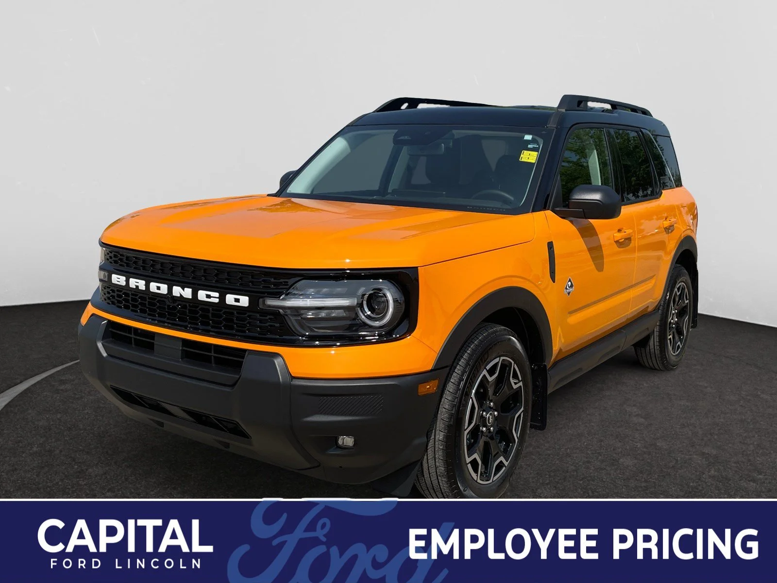 New 2026 Orange Fury Metallic Tri-Coat Ford Outer Banks image 1