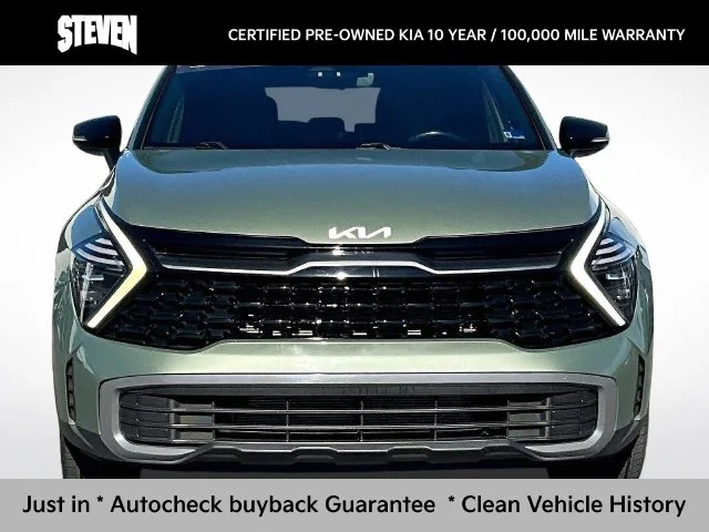 Used 2024 Green Kia X-Line image 2