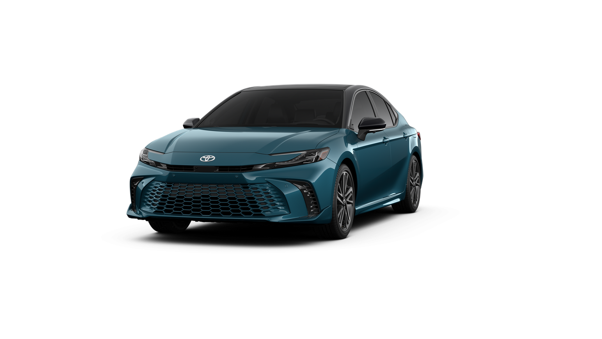 New 2026 Ocean Gem with Midnight Black Metallic roof Toyota XSE image 18
