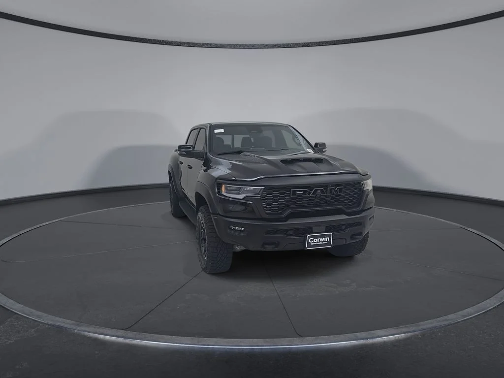 New 2026 Diamond Black Crystal Pearl-Coat Exterior Paint RAM RHO image 3