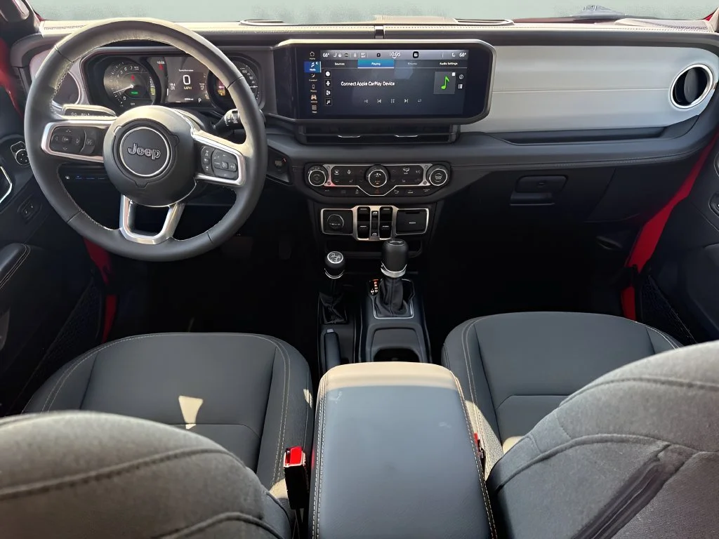Used 2025 Red Jeep Sahara 4xe image 12