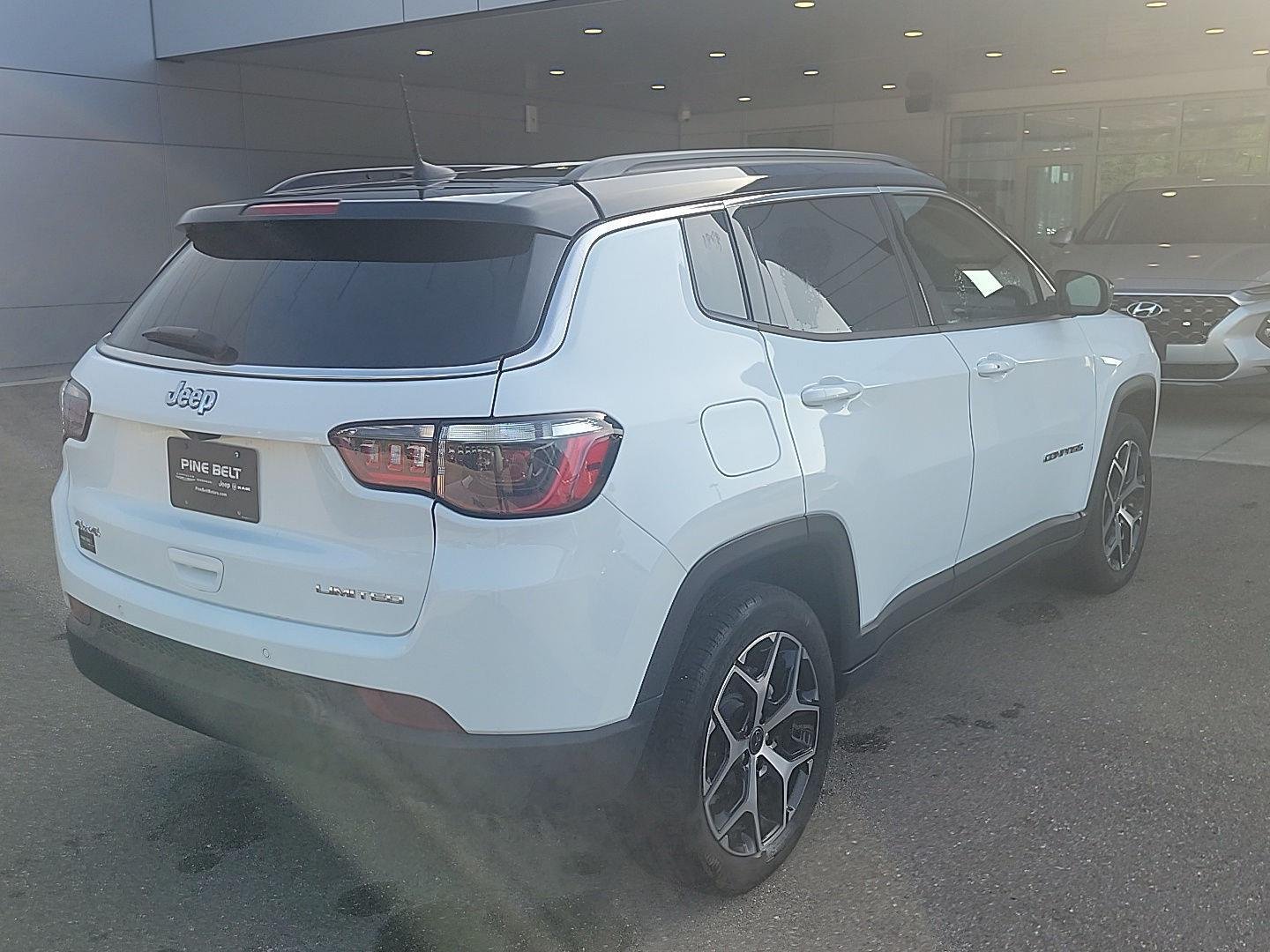 Used 2025 Bright White Clearcoat Jeep Limited image 19