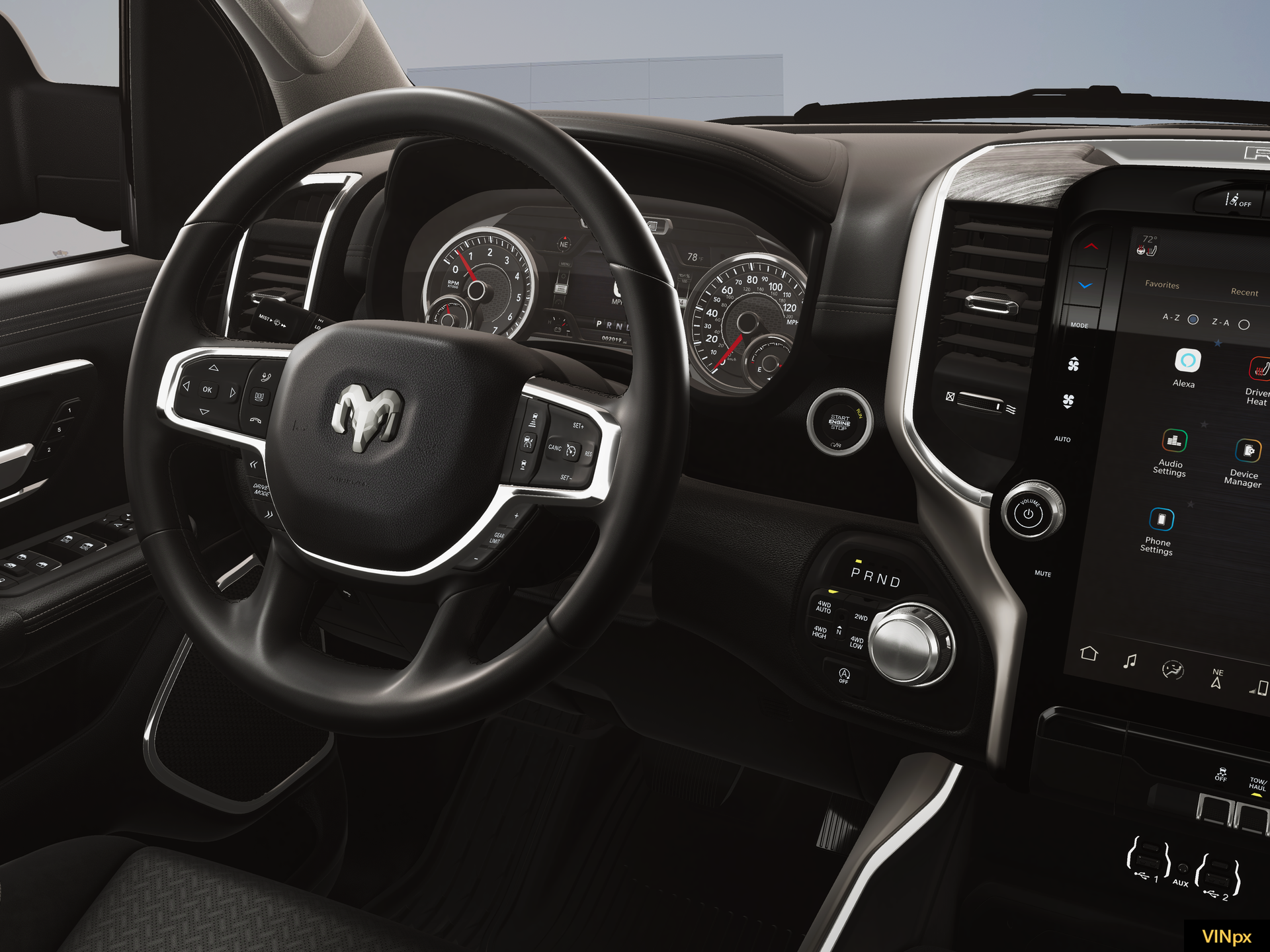 New 2026 Diamond Black Crystal Pearl-Coat Exterior Paint RAM Laramie image 21