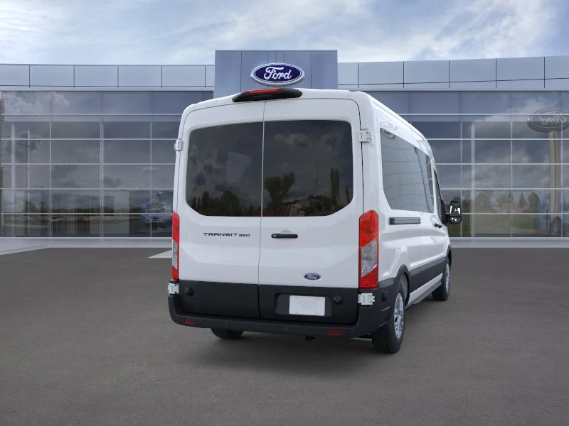 New 2026 Oxford White Ford Passenger Van XL image 8