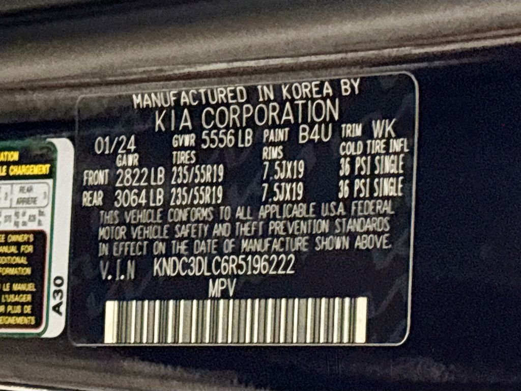 Used 2024 Blue Kia Light image 25