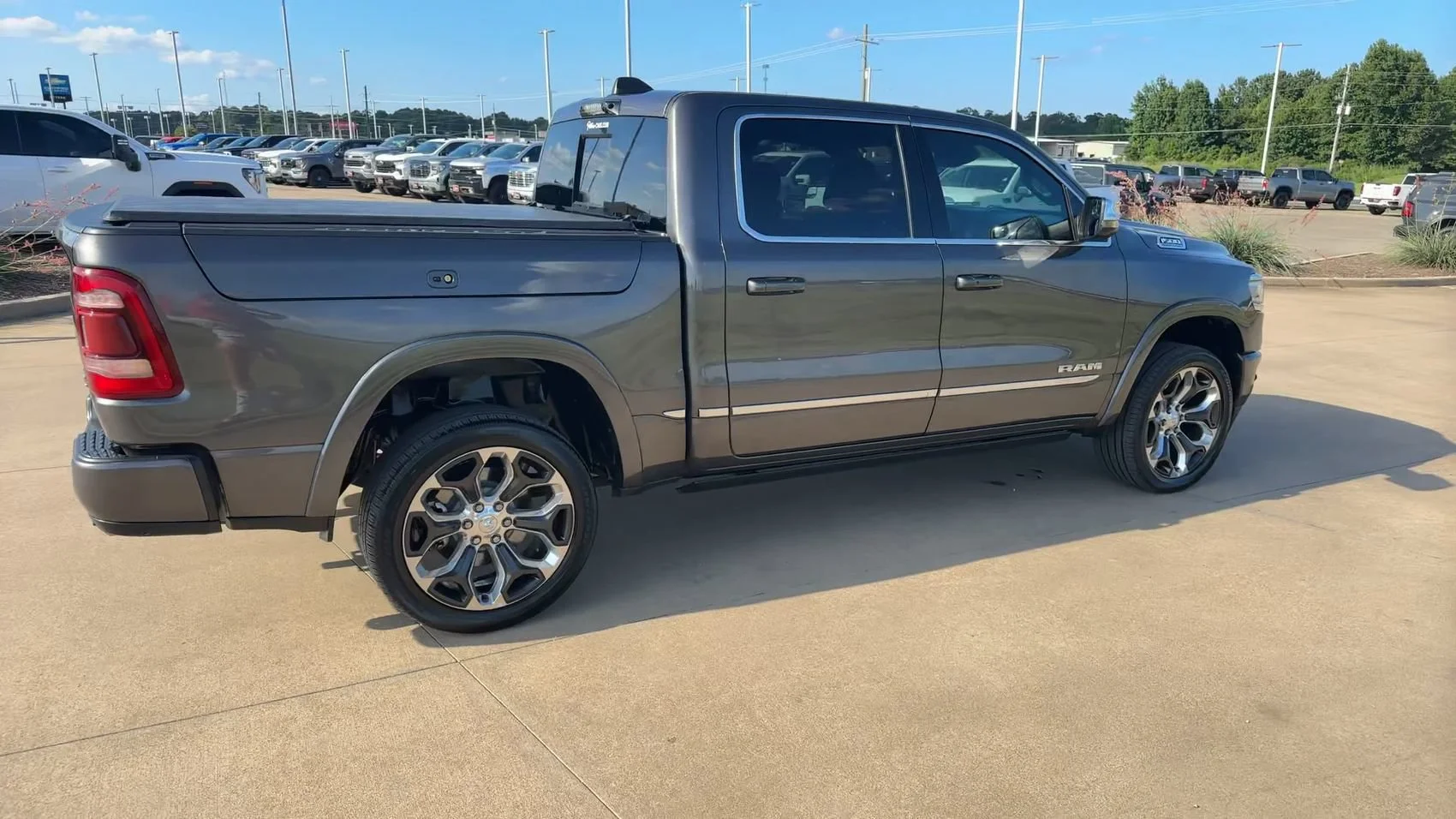 Used 2023 Granite Crystal Metallic Clearcoat Ram Limited image 9
