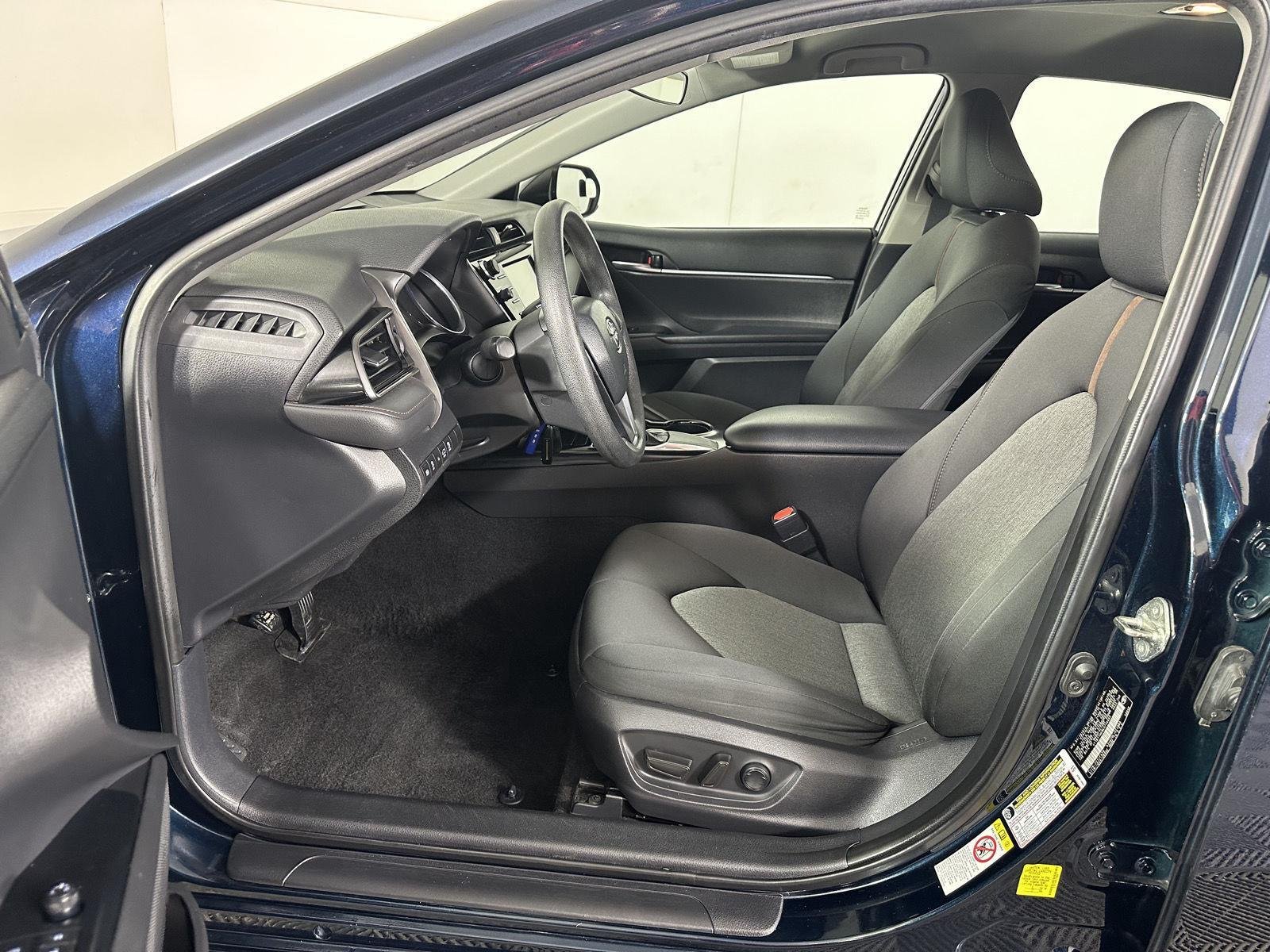 Used 2019 Galactic Aqua Mica Toyota LE image 21