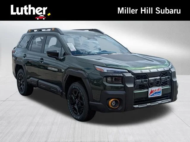 New 2026 DEEP EMERALD GREEN PEARL Subaru Wilderness image 1