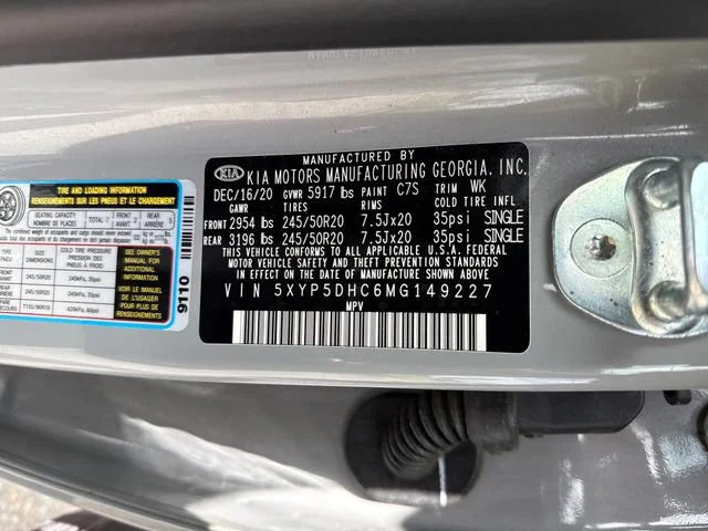 Used 2021 Wolf Gray Kia SX image 17
