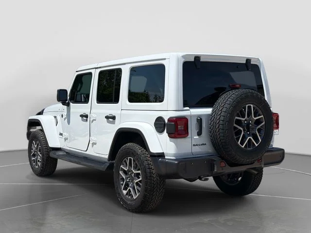 New 2026 Bright White Clear-Coat Exterior Paint Jeep Sahara image 6