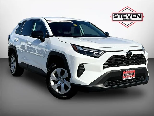 Used 2024 White Toyota LE image 1