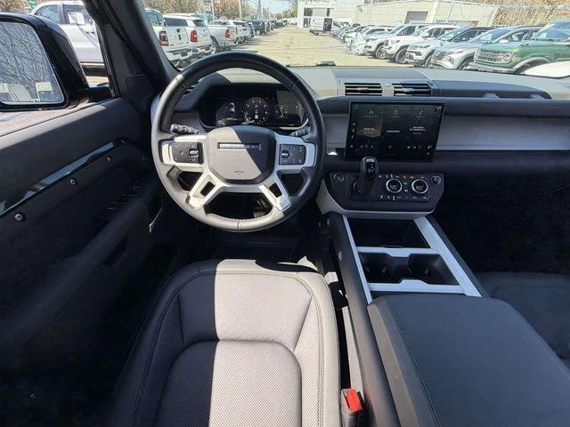 Used 2025 Santorini Black Metallic Land Rover 110 P300 image 25