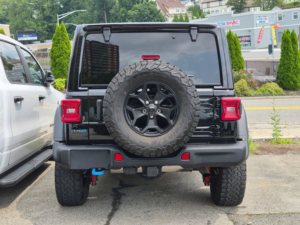 Used 2023 Black Jeep Rubicon 20th Anniversary Edition 4xe image 7