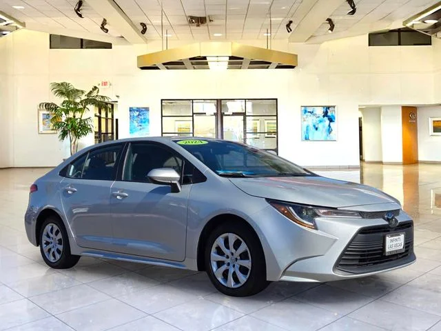 Used 2024 Silver Toyota LE image 3