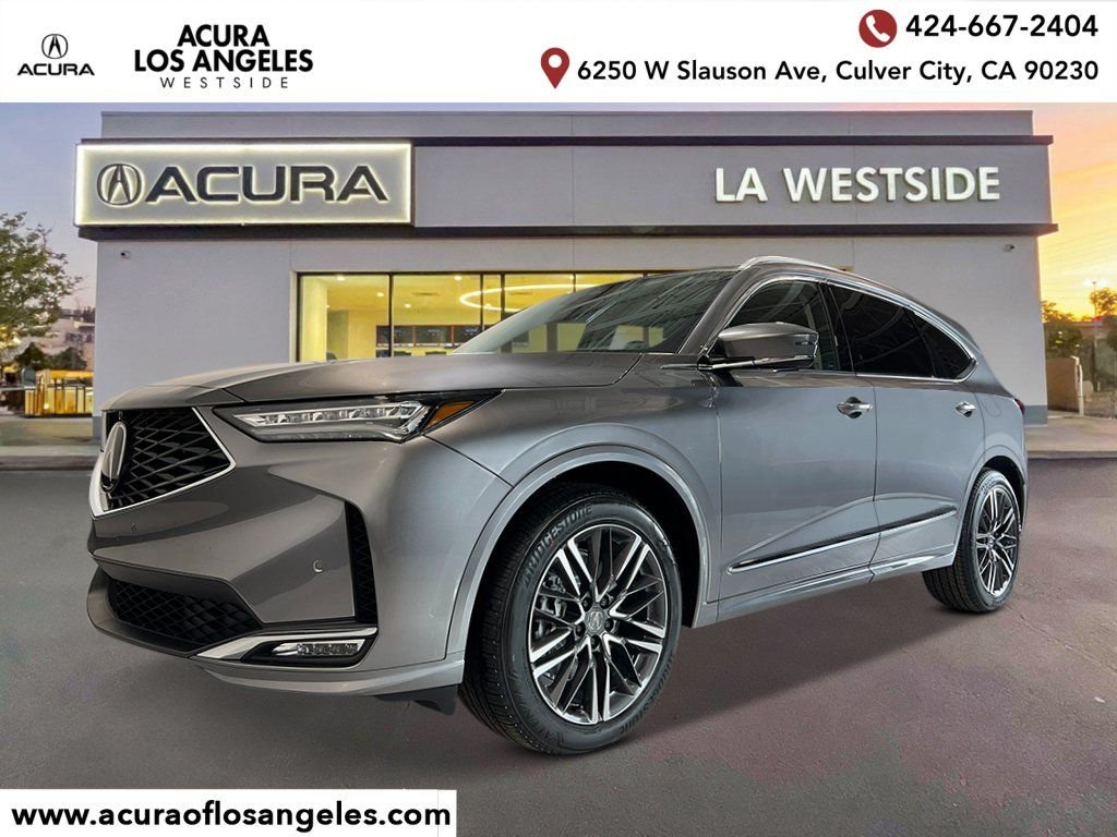 New 2026 Liquid Carbon Metallic Acura Advance Package image 1