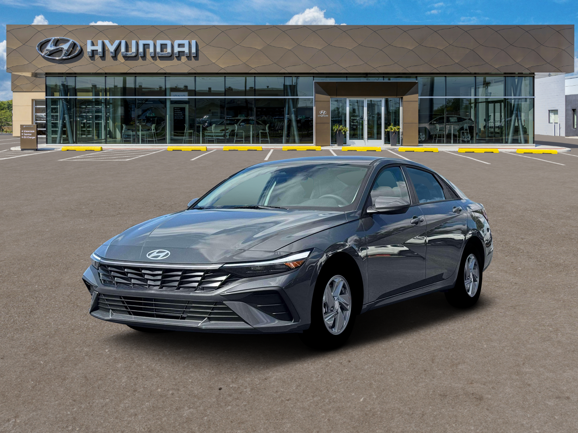 New 2026 Ecotronic Gray Hyundai SE image 1
