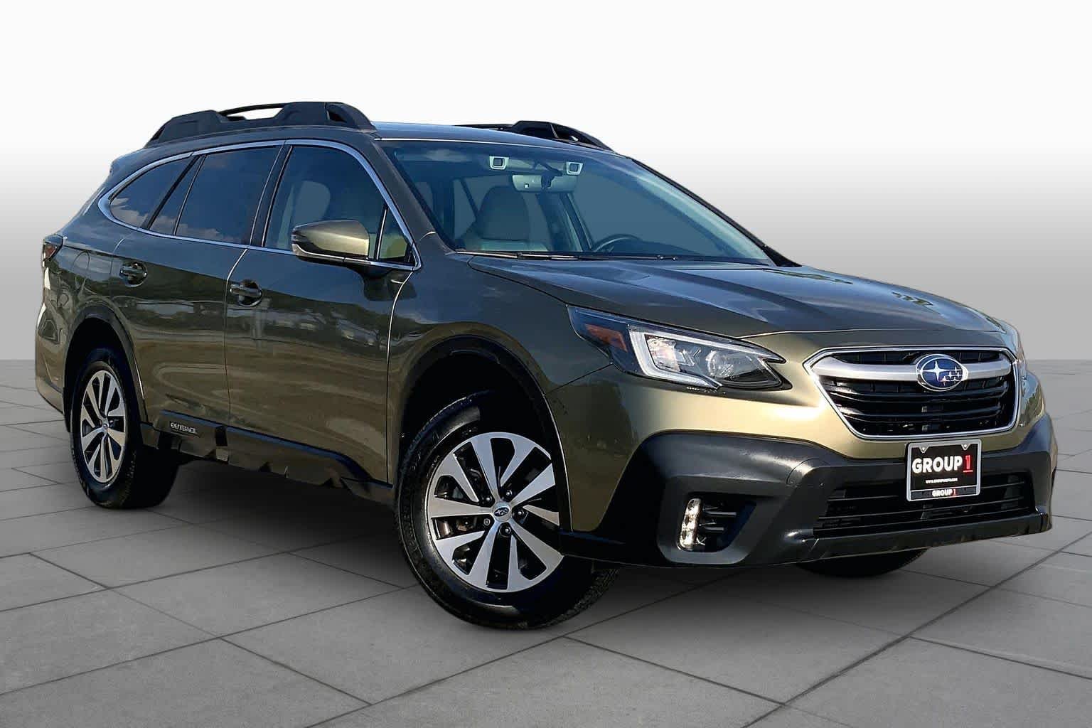 Used 2021 Autumn Green Metallic Subaru Premium image 3