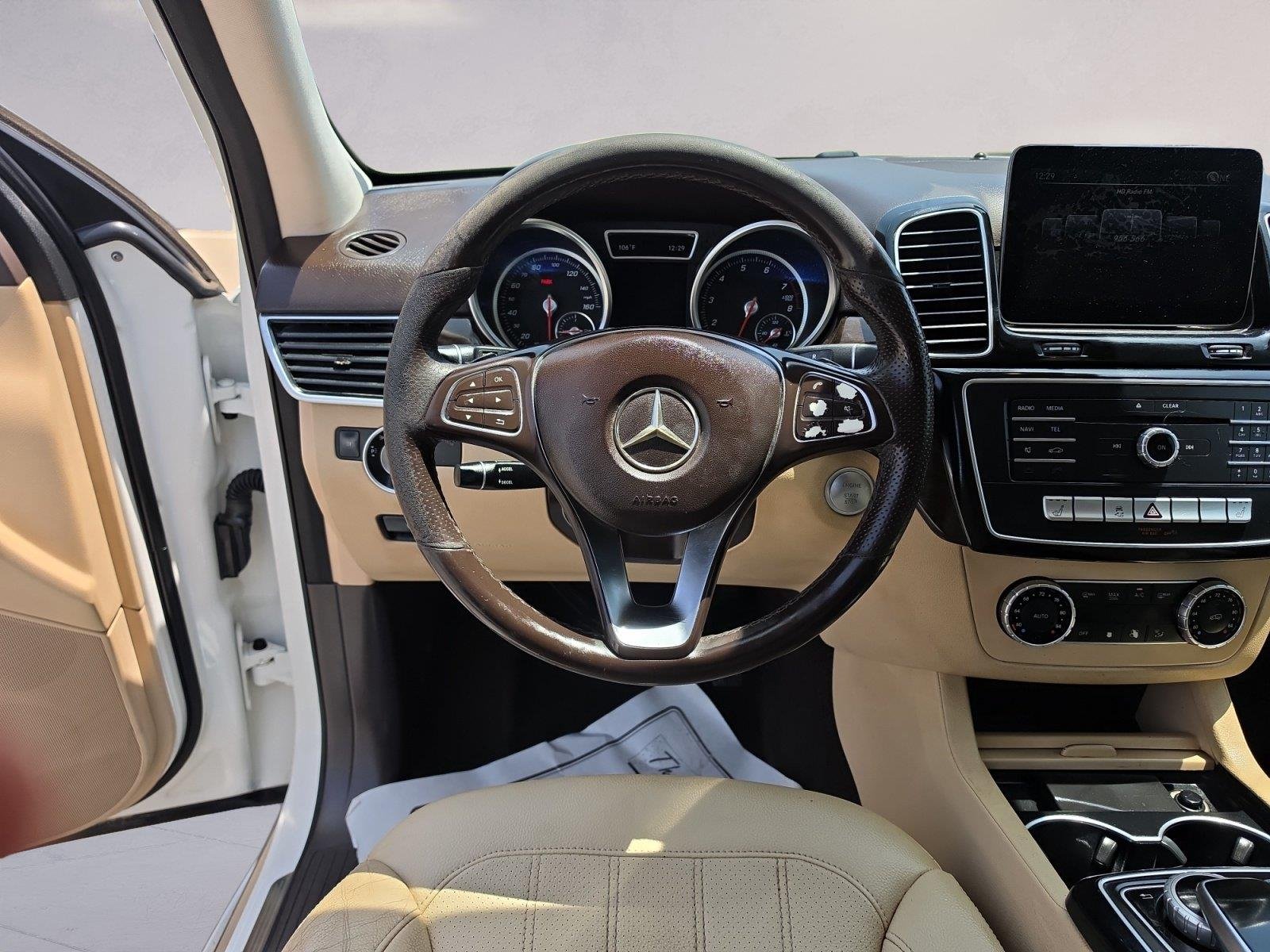 Used 2016 designo Diamond White Metallic Mercedes-Benz GLE 350 image 12