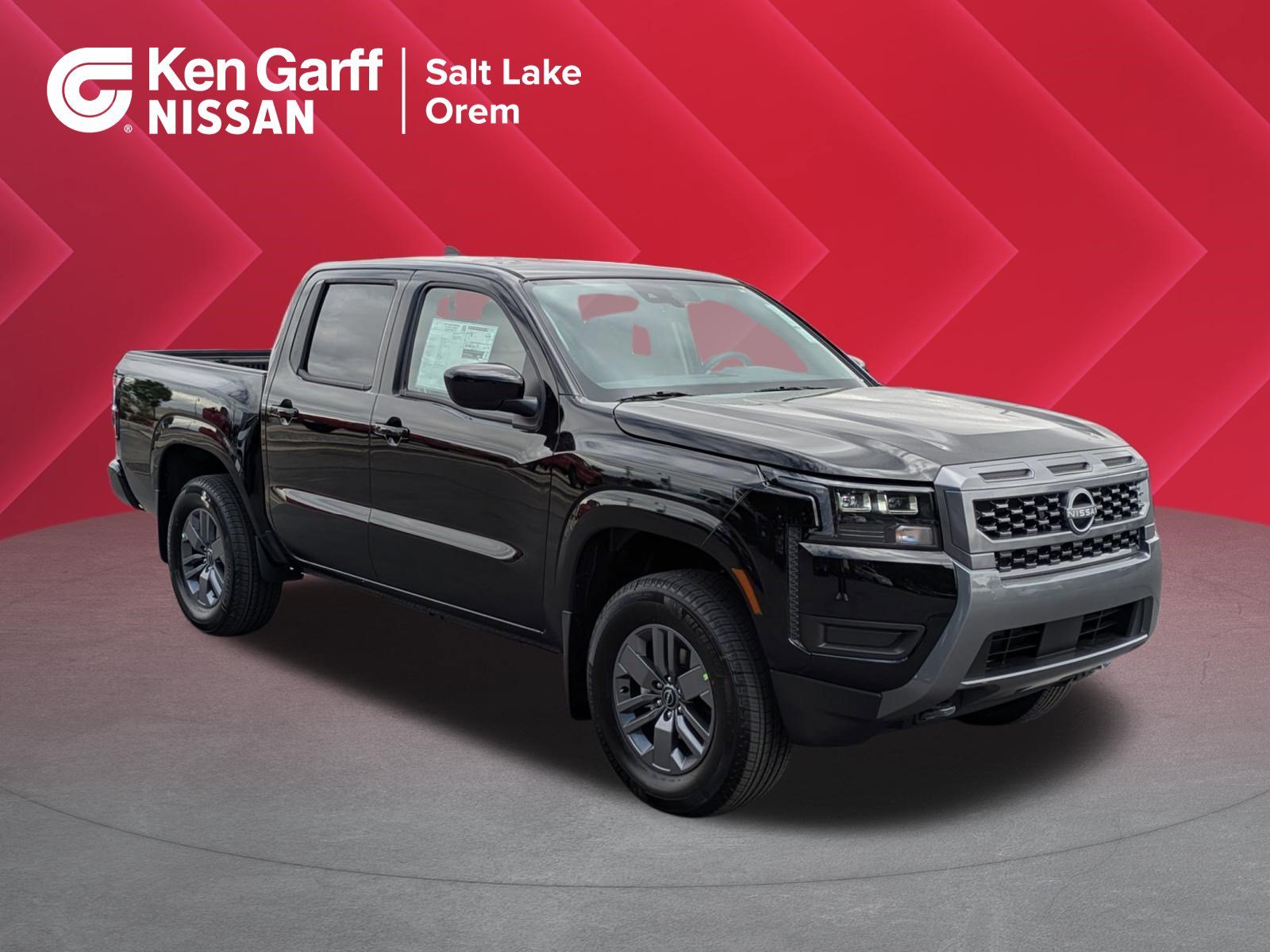 New 2026 Super Black Nissan Crew Cab SV image 1