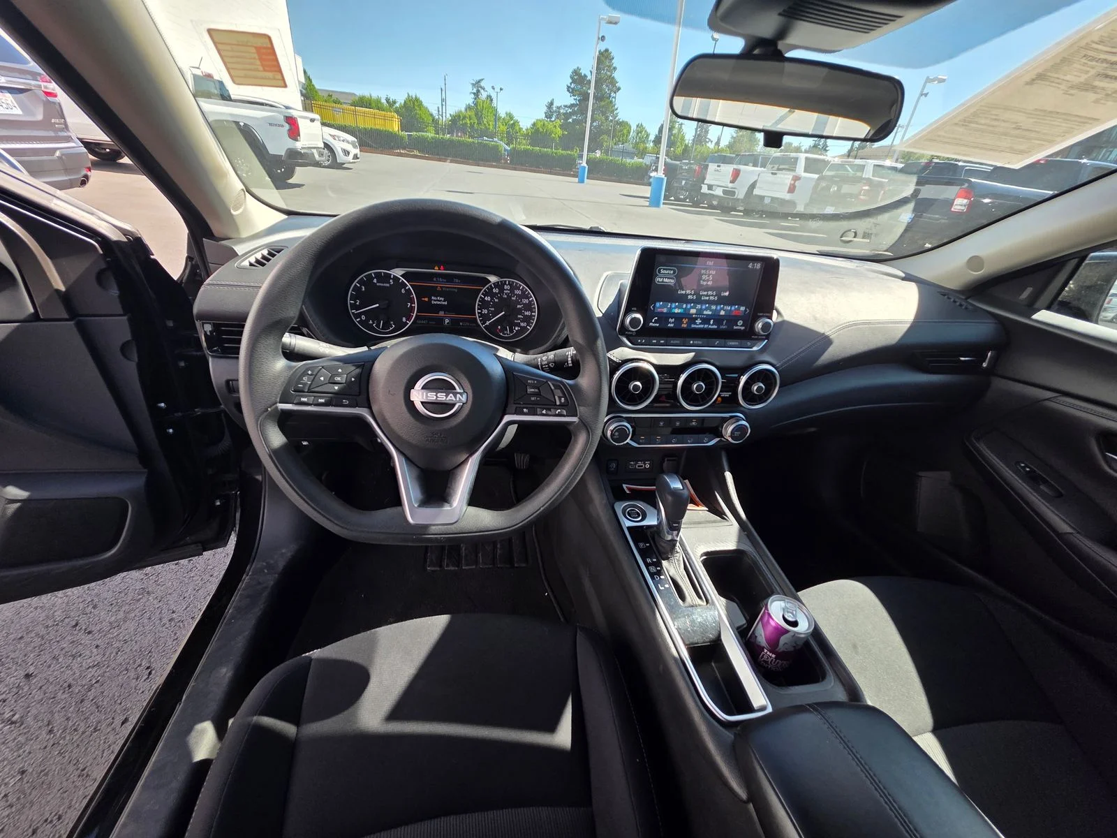 Used 2024 Super Black Nissan SV image 12