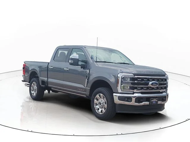 New 2026 Gray Metallic Ford Lariat image 3