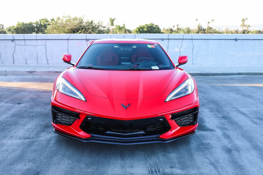 Used 2023 Torch Red Chevrolet Stingray image 3