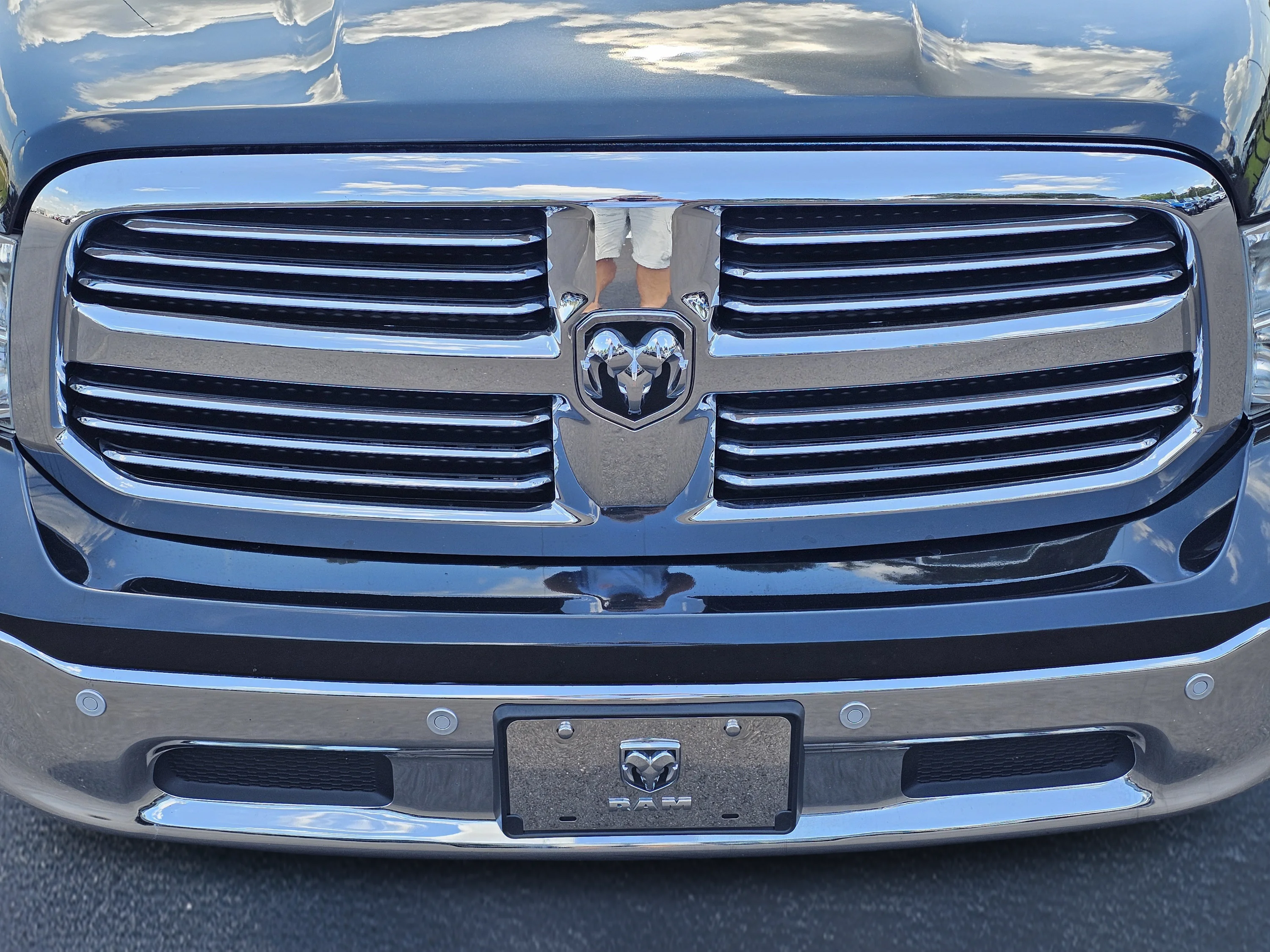 Used 2017 Brilliant Black Crystal Pearlcoat Ram Big Horn image 3