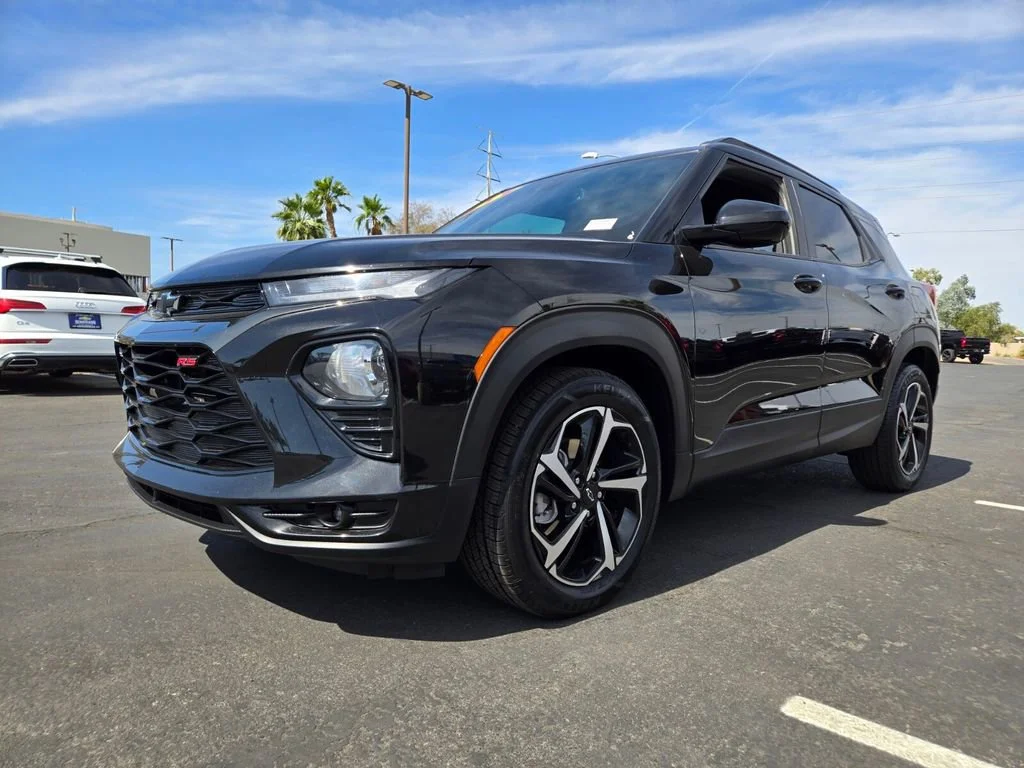 Used 2023 Mosaic Black Metallic Chevrolet RS image 2