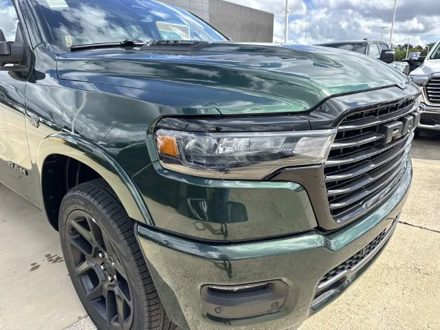 New 2027 Serrano-Green Metallic Exterior Paint RAM Laramie image 2