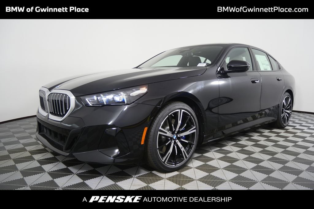 New 2027 Black Sapphire Metallic BMW 530i image 1