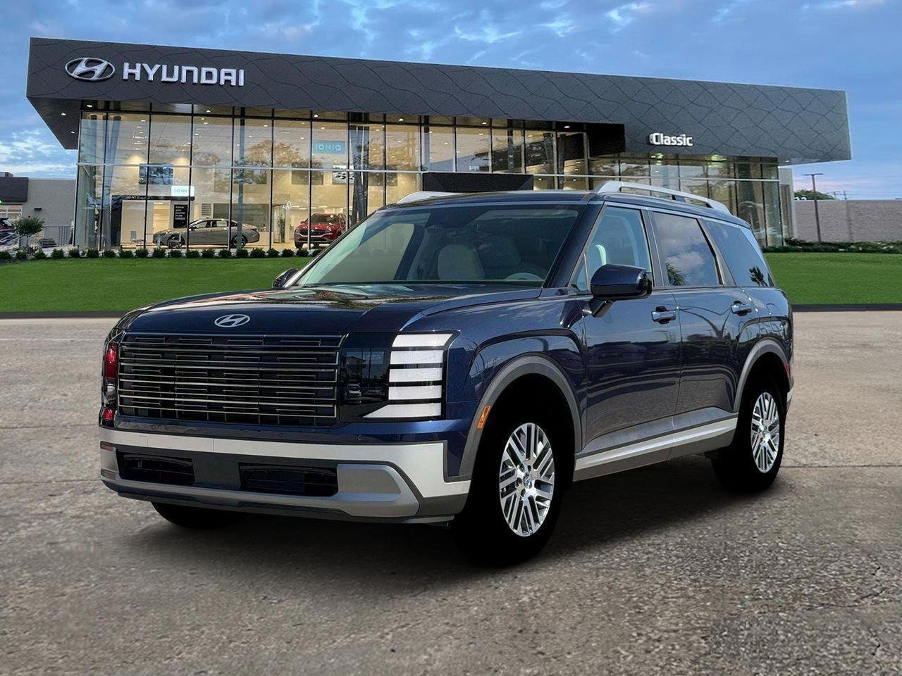 New 2026 Classy Blue Pearl Hyundai SEL 7P image 1