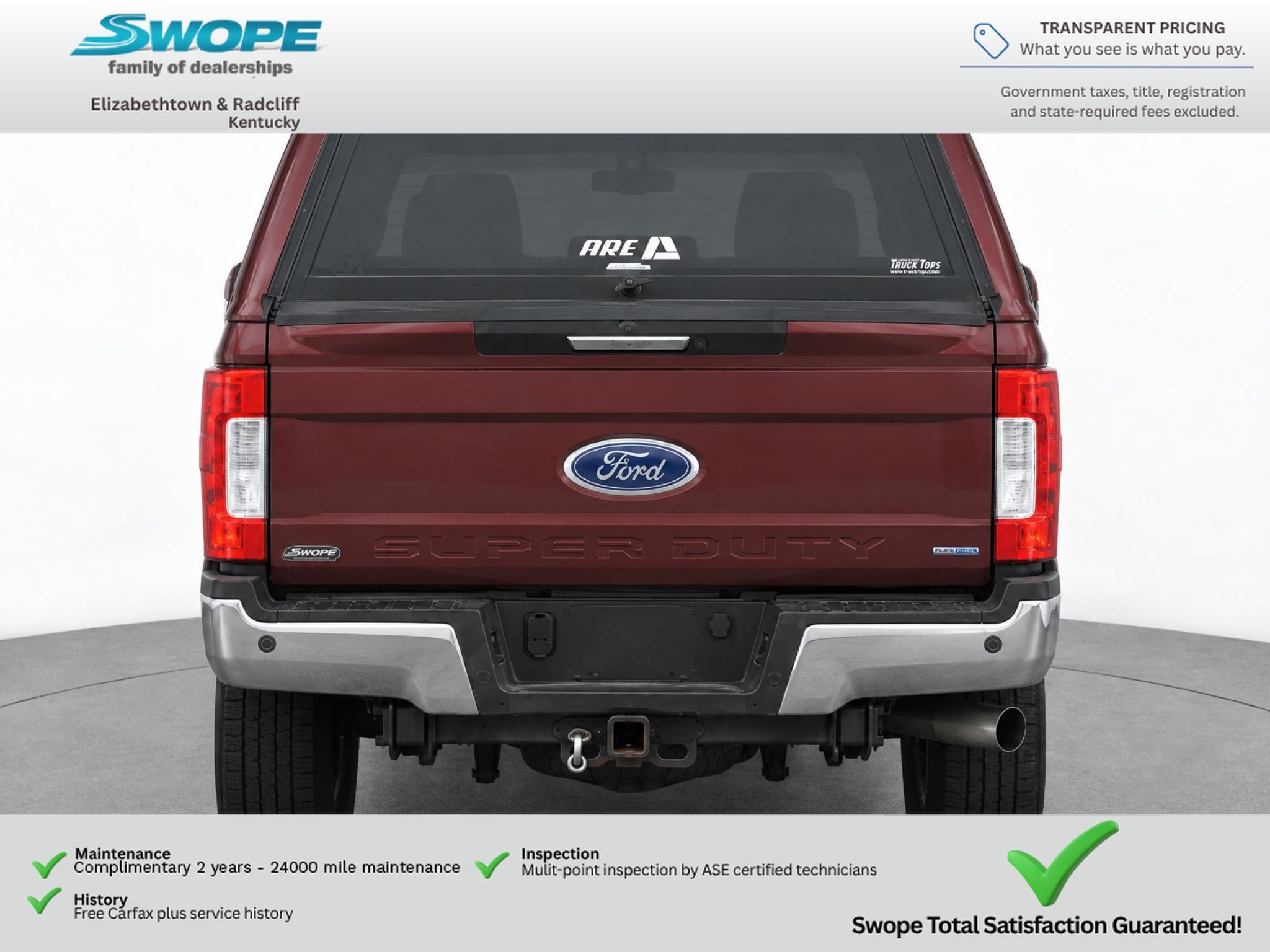 Used 2017 Bronze Fire Metallic Ford Lariat image 6