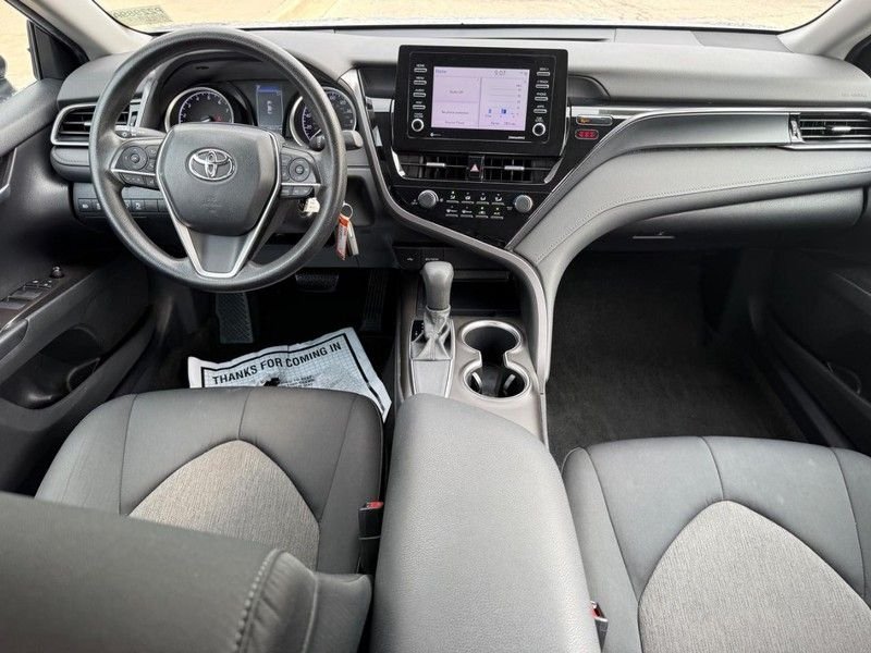 Used 2021 Celestial Silver Metallic Toyota LE image 13