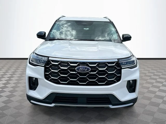 New 2026 White Metallic Ford Platinum image 2