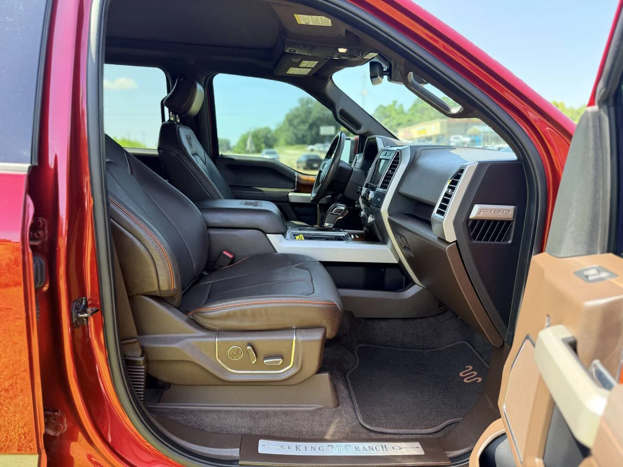 Used 2016 Maroon Ford King Ranch 4x2 4dr SuperCrew 5.5 ft. SB image 16