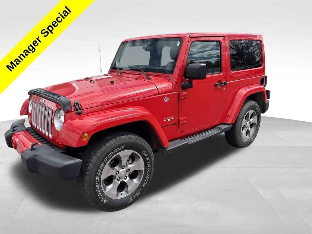 Used 2018 Red Jeep Sahara image 3