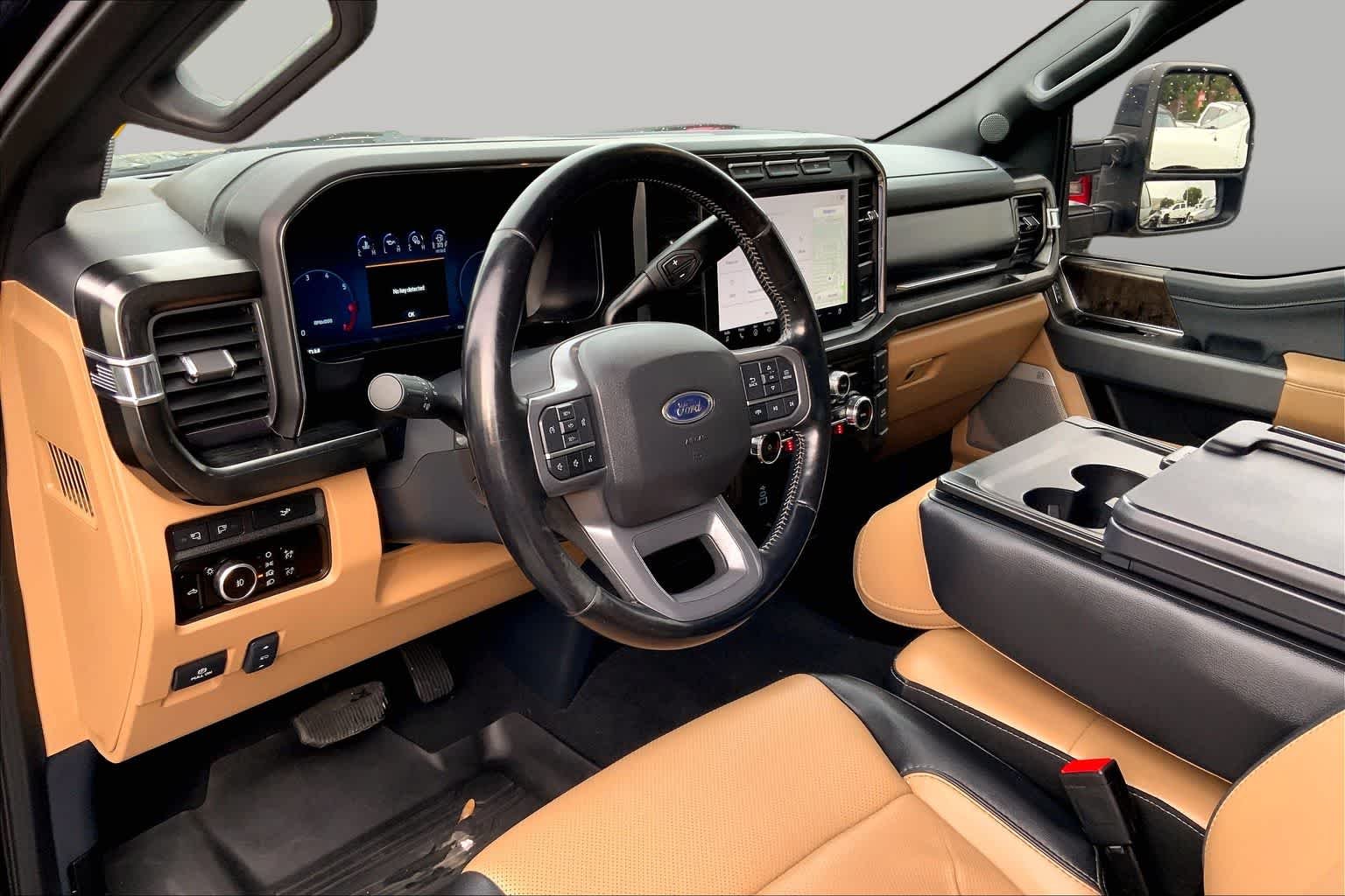 Used 2023 Antimatter Blue Metallic Ford LARIAT image 15