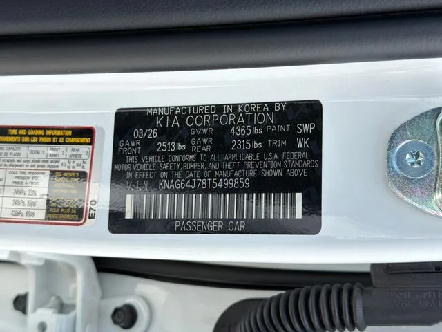 New 2026 White Kia GT-Line image 24